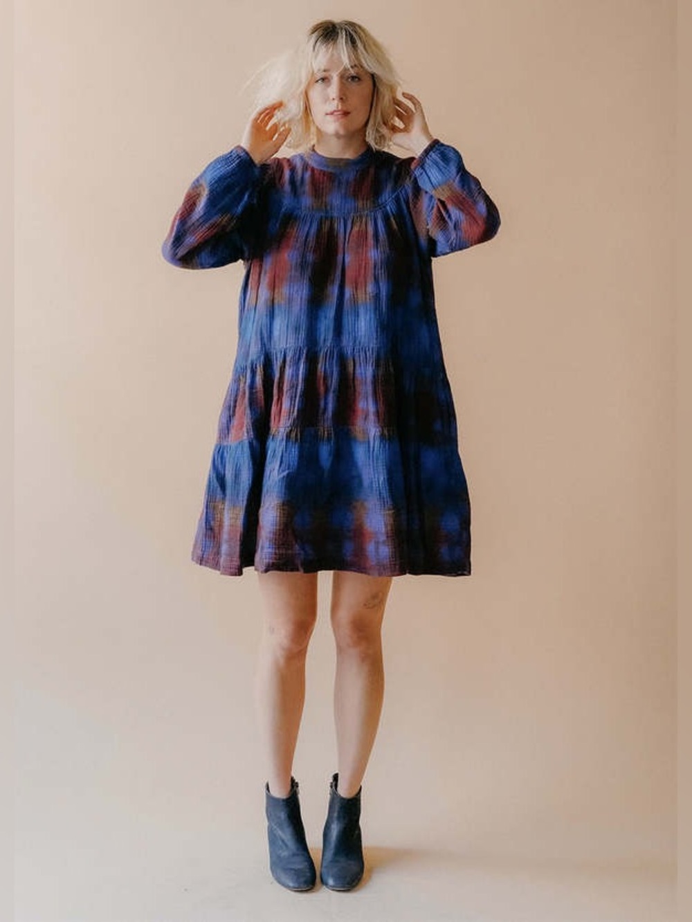 Xirena Brigitte Plaid Dress